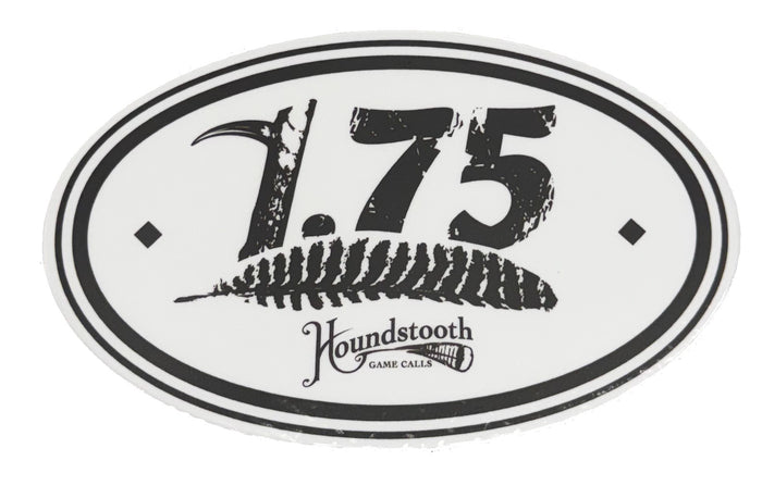 1.75 Spur Sticker Decal – Houndstooth Game Calls