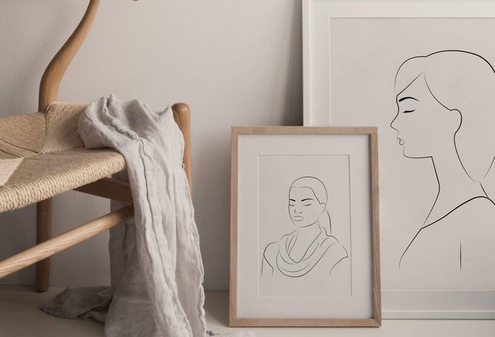 Ladystrategist 50 Outline Female Illustrations - Fully Editable in Canva instagram canva templates social media templates etsy free canva templates