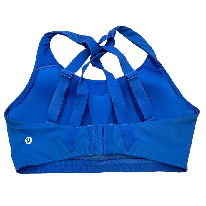 Athletic Bra By Lululemon In Blue, Size: M