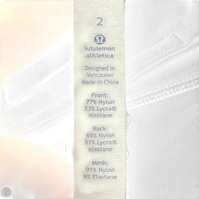 Athletic Leggings By Lululemon In Black, Size: Xs