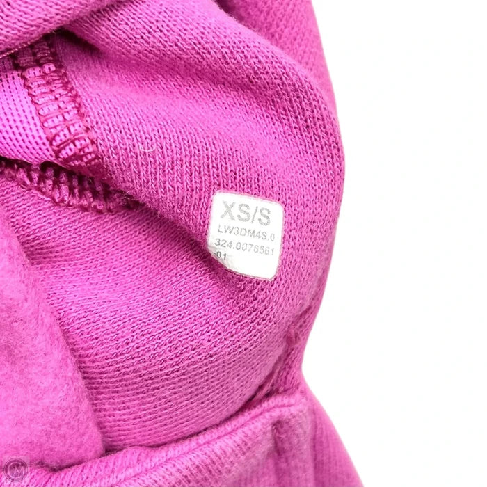 Athletic Sweatshirt Hoodie By Lululemon In Pink, Size: XS/S