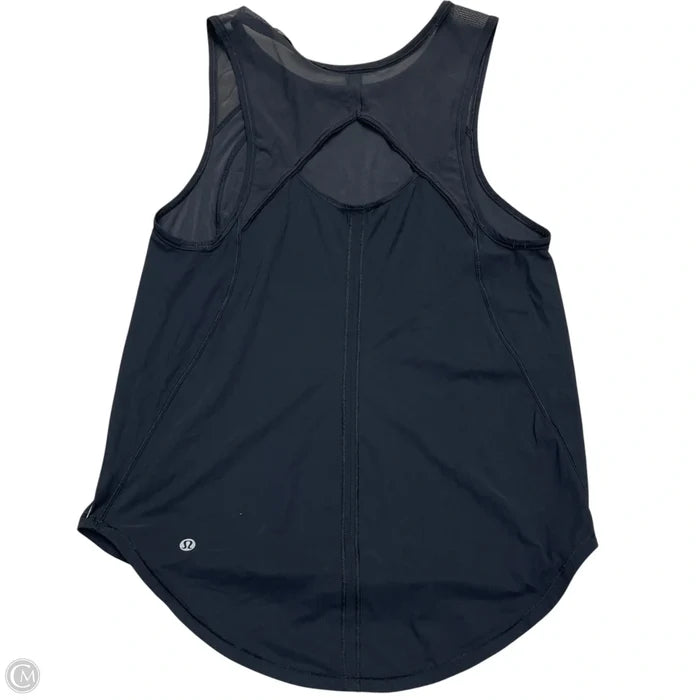 Athletic Tank Top By Lululemon In Black, Size: S