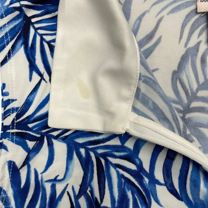 Athletic Tank Top By Tommy Bahama In Blue & White, Size: L