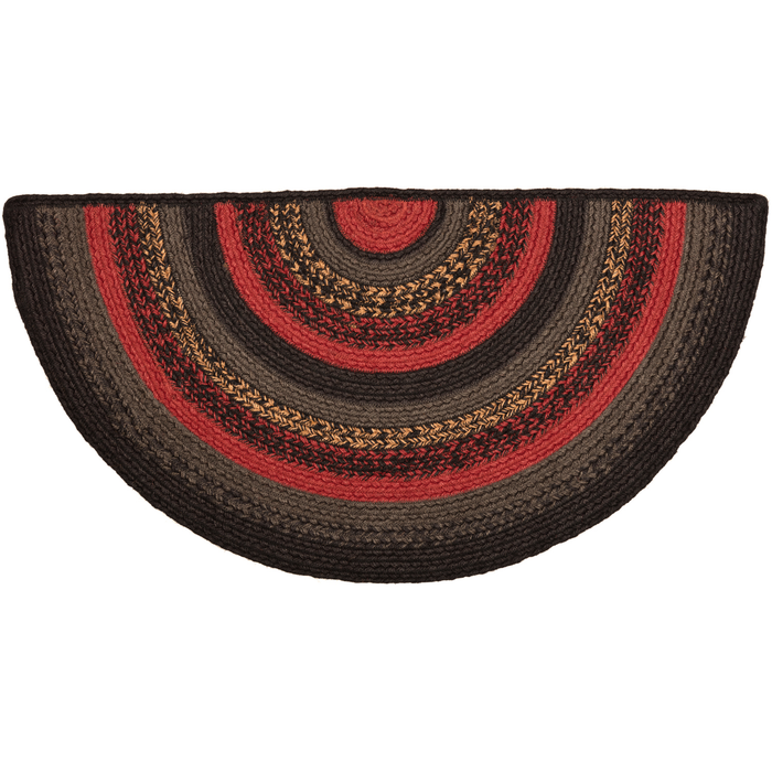 Cumberland Braided Half Circle Rug-Lange General Store
