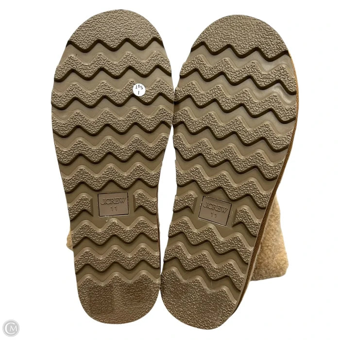 Boots Ankle Flats By J. Jill In Tan, Size: 11