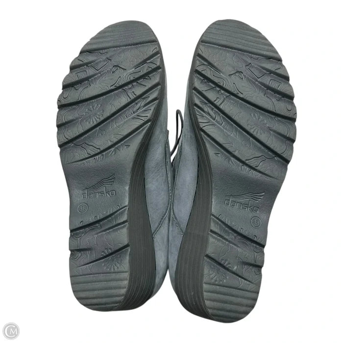 Boots Ankle Heels By Dansko In Grey, Size: 7.5