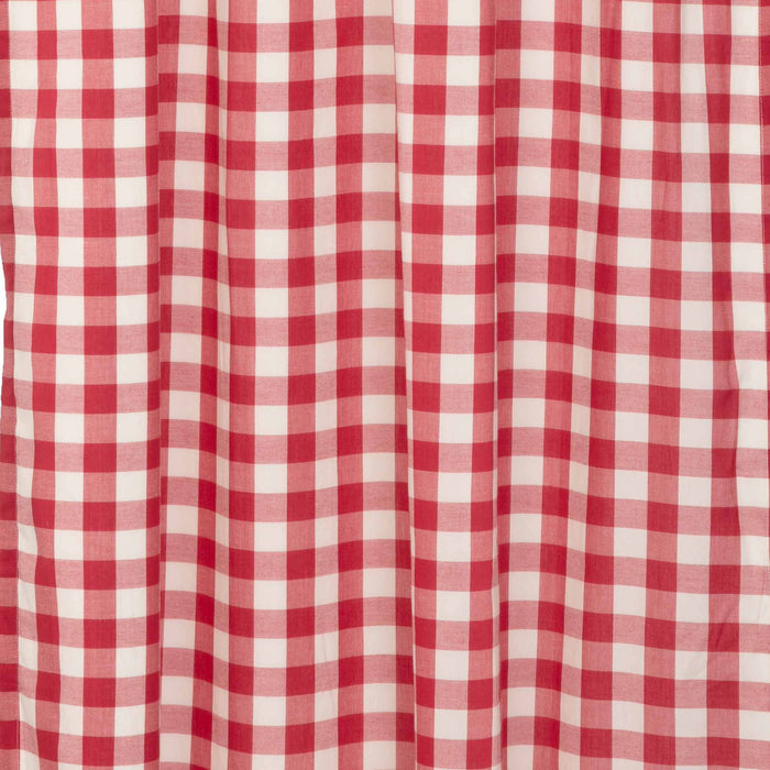 Cherry Ann Buffalo Check Swag Curtains