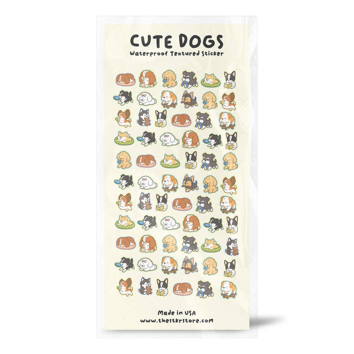 Cute Dogs Sticker Sheet