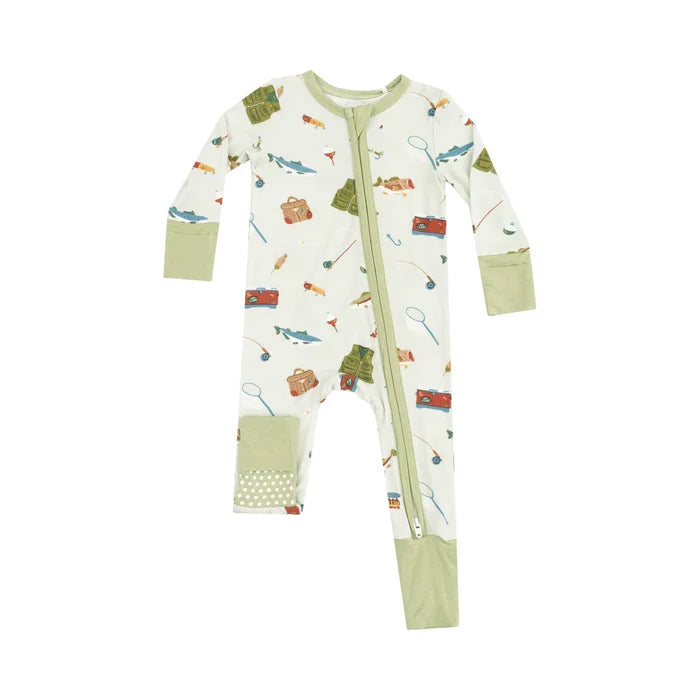 Fishing Things | 2 Way Zipper Romper