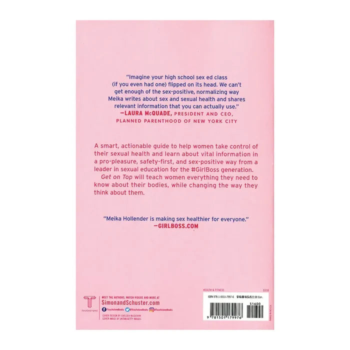 Get On Top Of Your Pleasure Sexuality + Wellness - Books