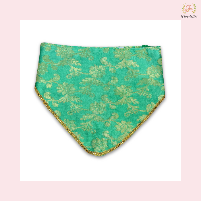 Green Festive Dog Bandana