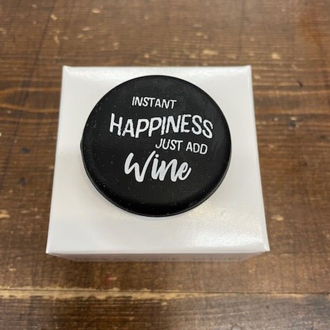 Instant Happiness Just Add Wine Cap - Lyla's: Clothing & Gifts - Online and Rockwall Texas Boutique