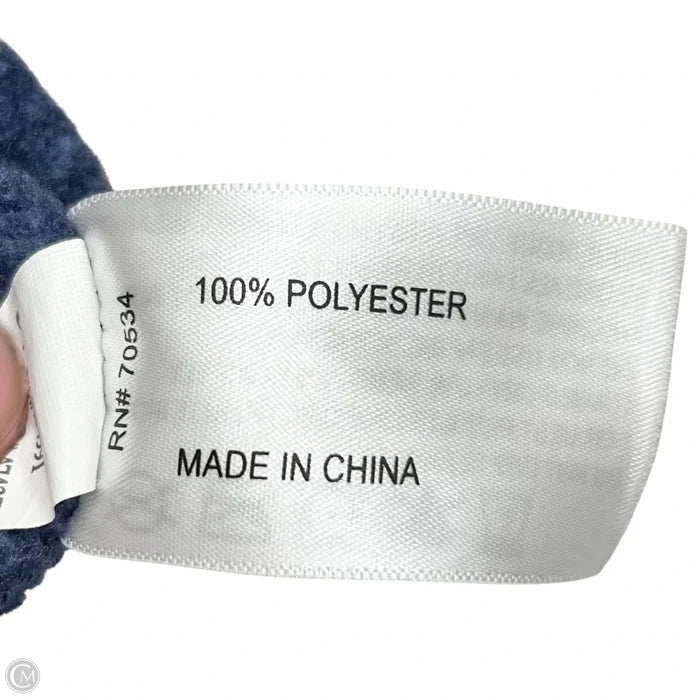 Jacket Fleece By Orvis In Blue, Size: L