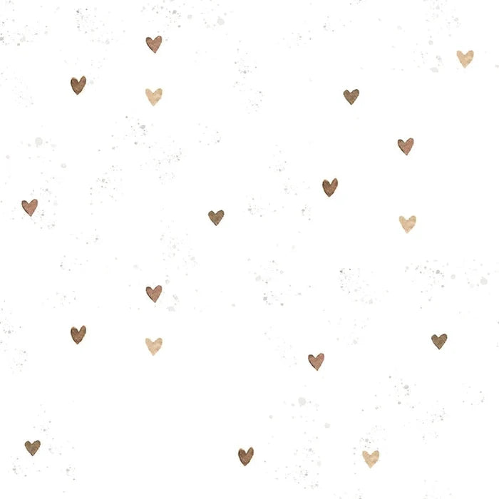 Little Hearts - Cotton Jersey Knit