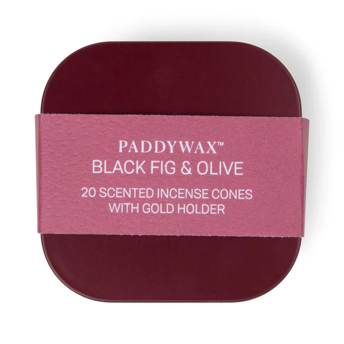 Metal Incense Tin | Black Fig & Olive