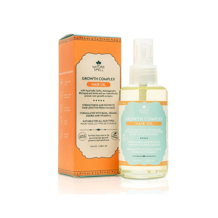 Nature Spell Growth Complex Hair Oil 100ml Bottle