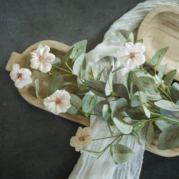 Pale Pink Wild Blossom Spray 31"
