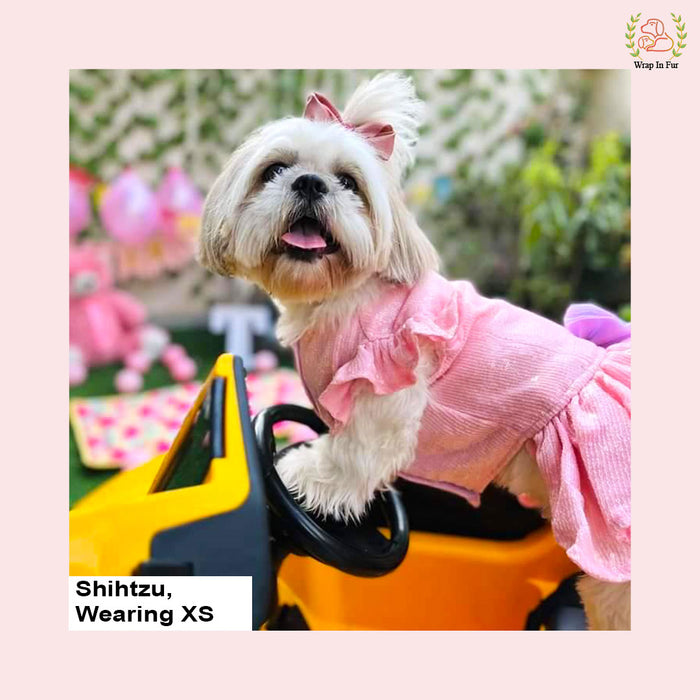 Pink Fairy Dog Wedding Dress – Princess Bridal Gown for Pets