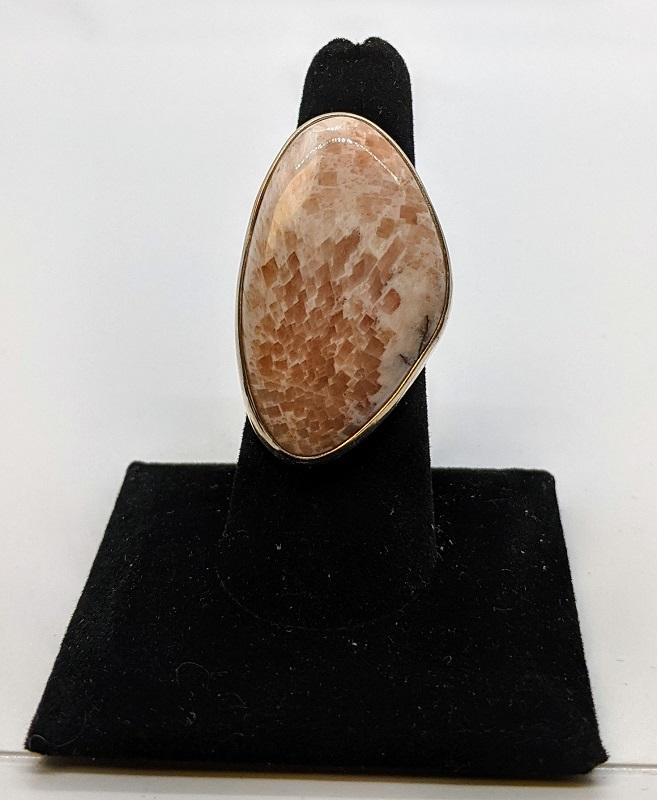 Rings, SS Scolecite/Pink