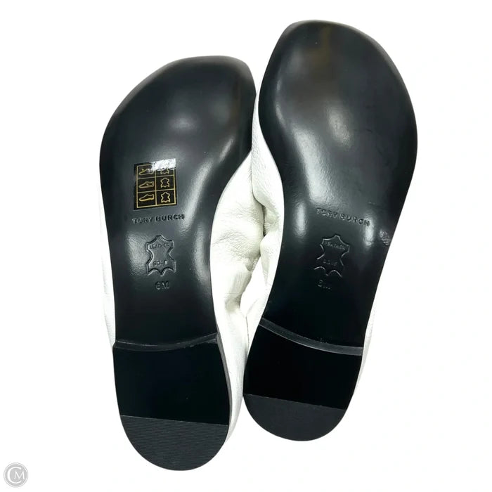 Shoes Designer By Tory Burch In Black & White, Size: 6