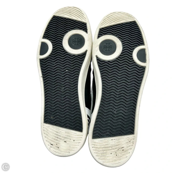 Shoes Designer By Tory Burch In Black & White, Size: 8