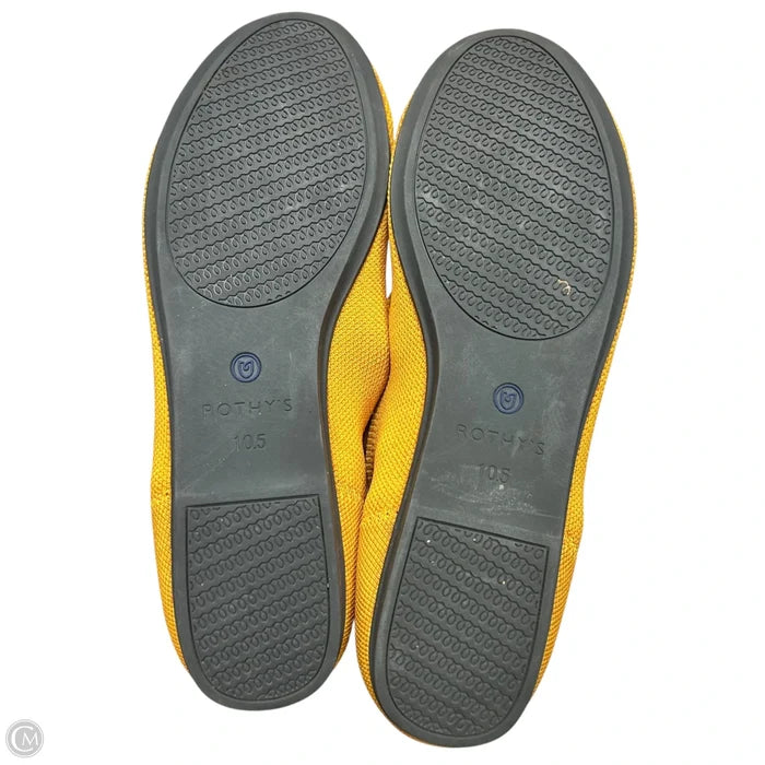 Shoes Flats By Rothys In Yellow, Size: 10.5