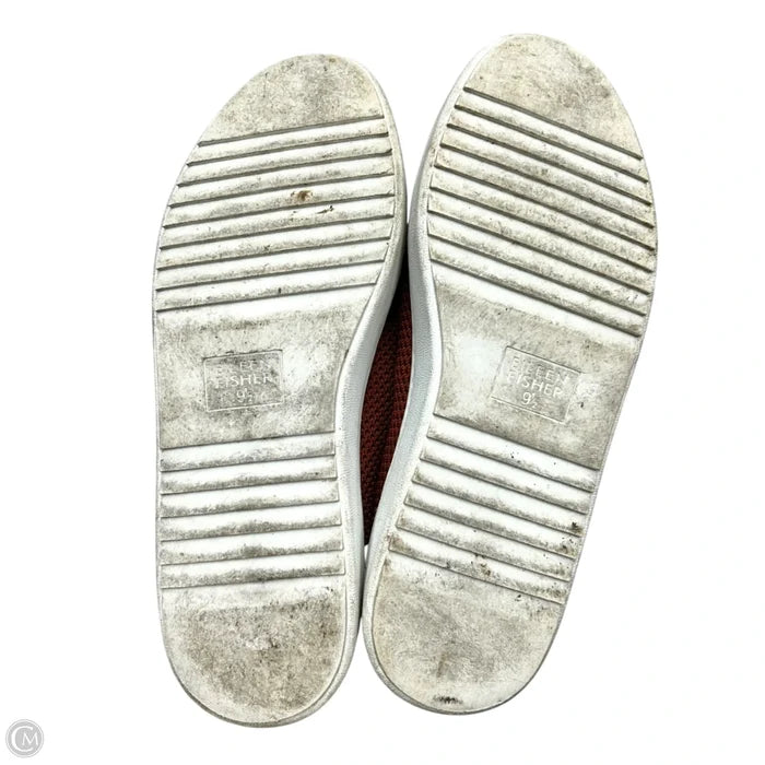 Shoes Sneakers By Eileen Fisher In Orange, Size: 9.5