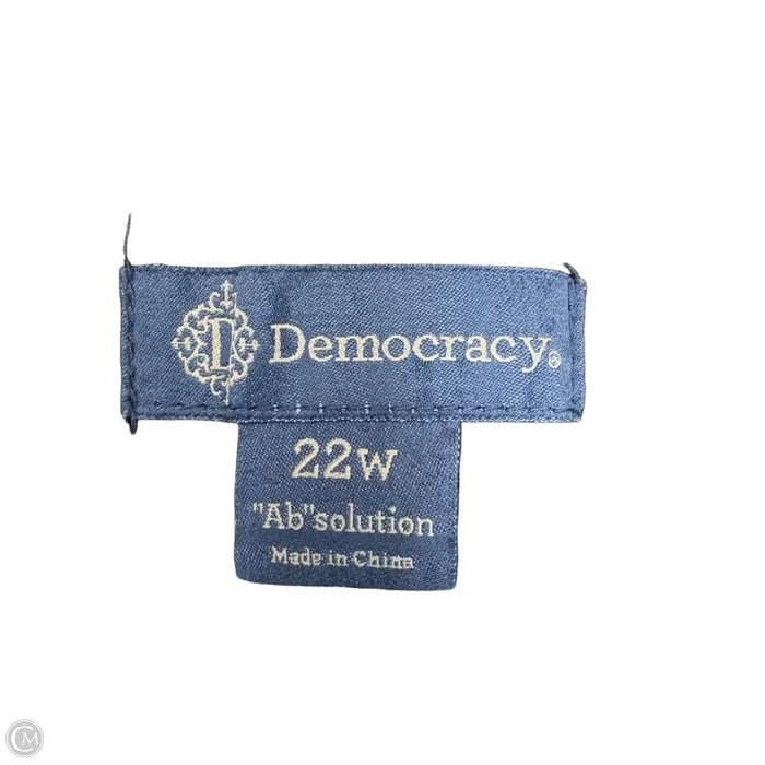 Shorts By Democracy In Blue Denim, Size: 22