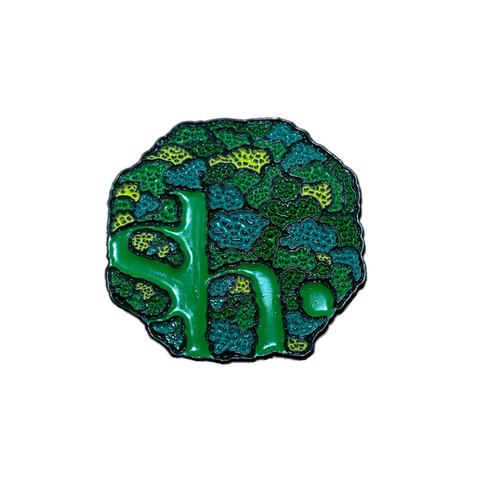 Stophouse Tree Logo Pin