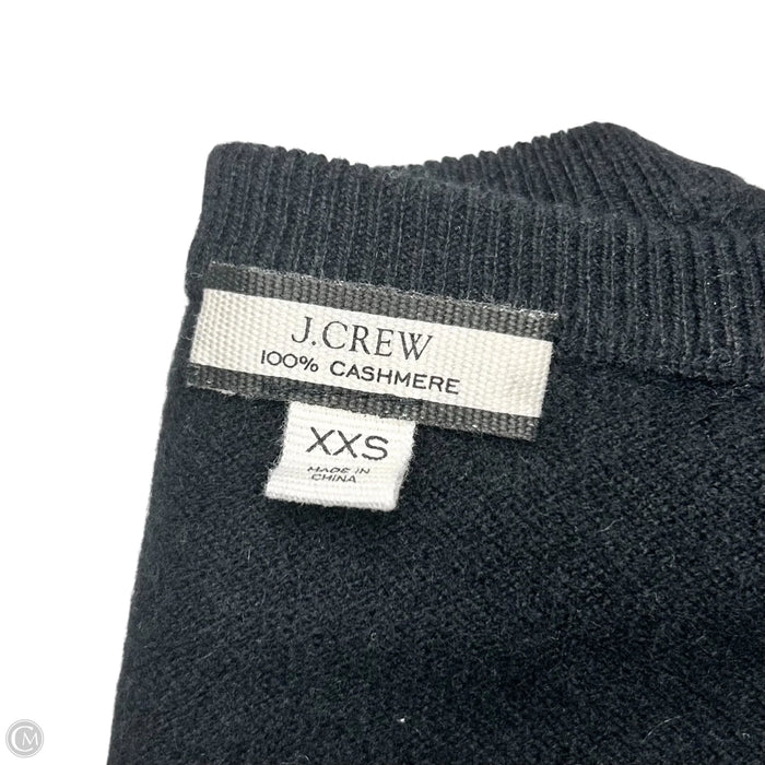Sweater Cashmere By J. Crew In Black, Size: Xxs