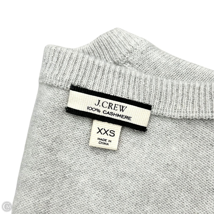 Sweater Cashmere By J. Crew In Grey, Size: Xs