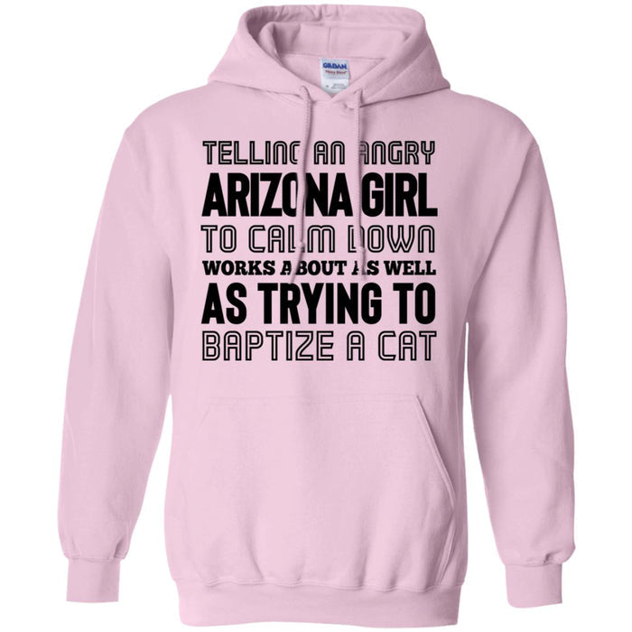 G185 Gildan Pullover Hoodie 8 oz. / Light Pink / S