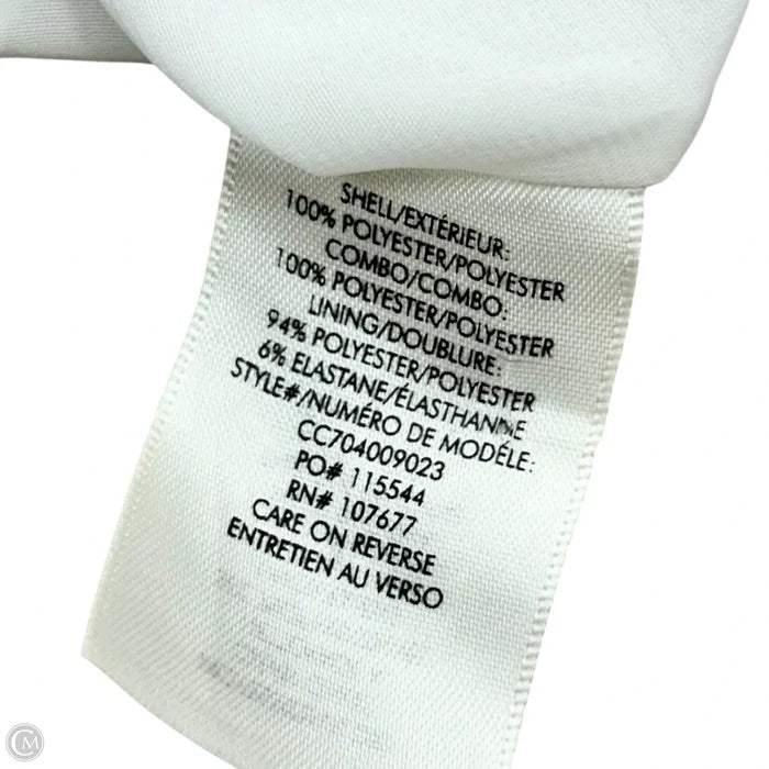 Top Short Sleeve Designer By Alice + Olivia In Black & White, Size: L