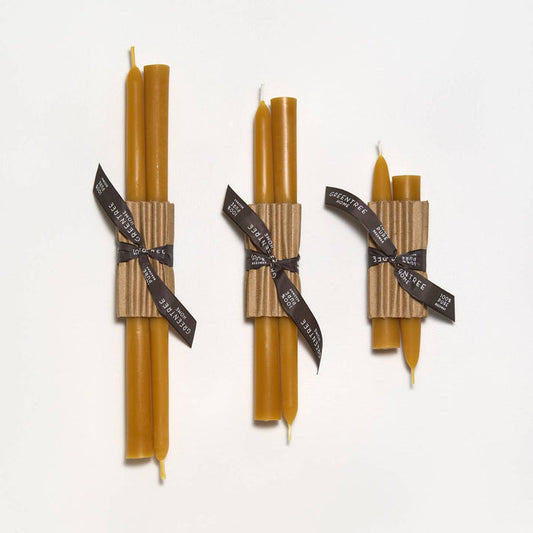 12" Everyday Taper Candles - Natural