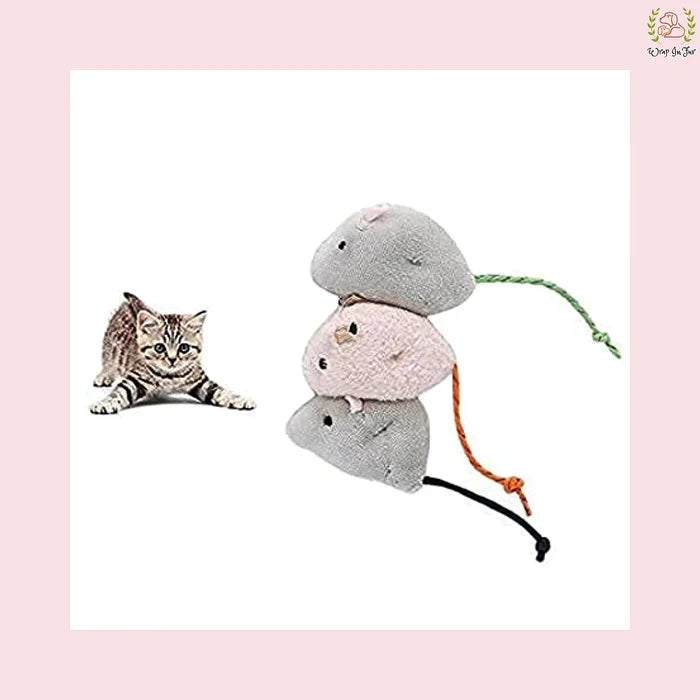 3 Pcs Mice cat toys
