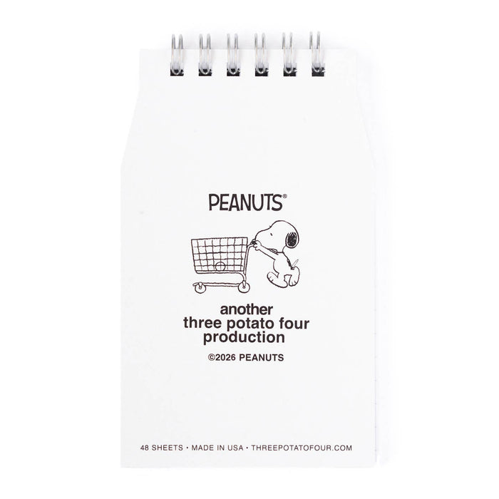 3P4 X Peanuts® Grocery - Snoopy Orange Juice Mini Notebook