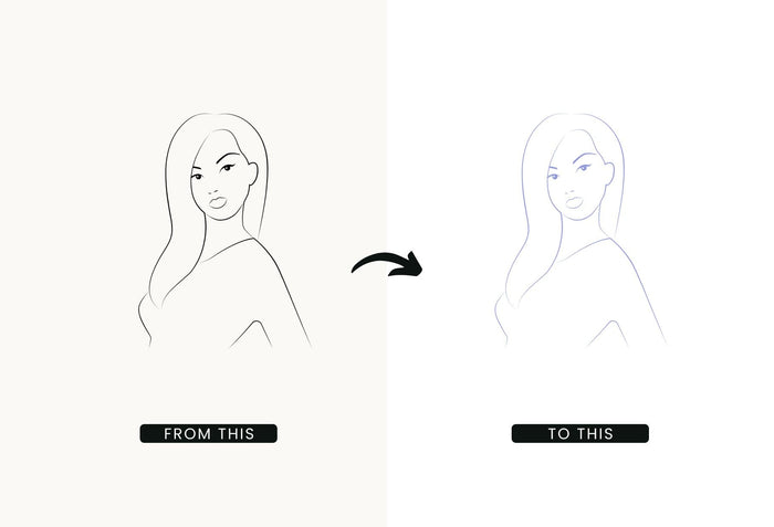 Ladystrategist 50 Outline Female Illustrations - Fully Editable in Canva instagram canva templates social media templates etsy free canva templates