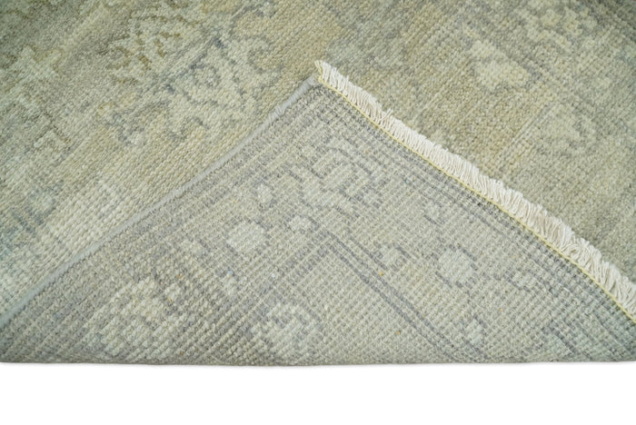 Antique Persian 2x3 Beige and Gray Hand Knotted Entryway Wool Area Rug | TRD2954723 - The Rug Decor