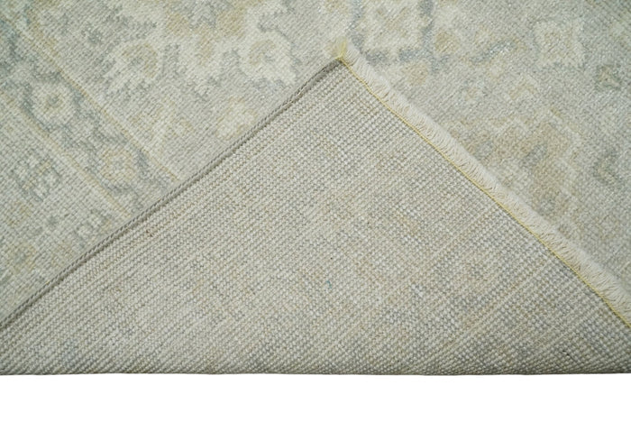 Antique Persian 2x3 Beige and Gray Hand Knotted Entryway Wool Area Rug | TRD3304823 - The Rug Decor