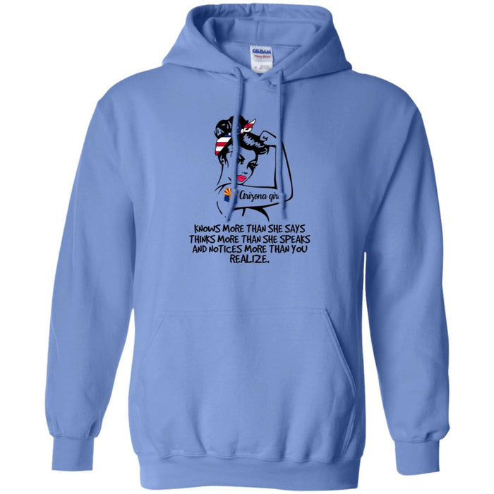G185 Gildan Pullover Hoodie 8 oz. / Carolina Blue / S