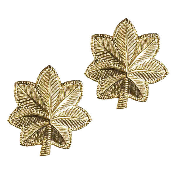 Army Rank Insignia: Major - 22k anodized