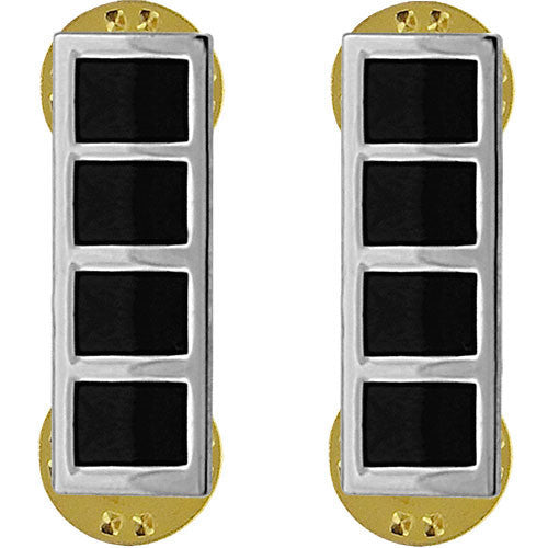 Army Rank Insignia: Warrant Officer 4 - nickel plated
