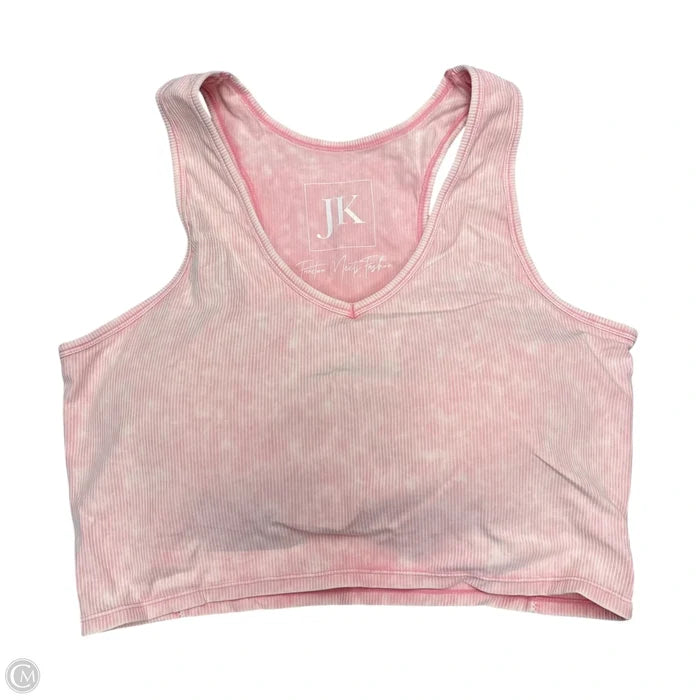 Athletic Bra By Jady K In Pink, Size: 2x
