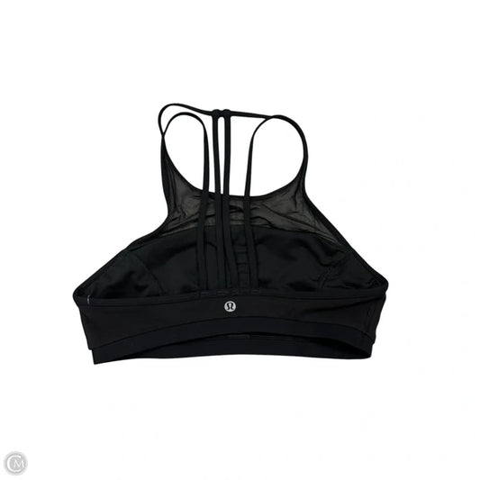 Athletic Bra By Lululemon In Black, Size: S