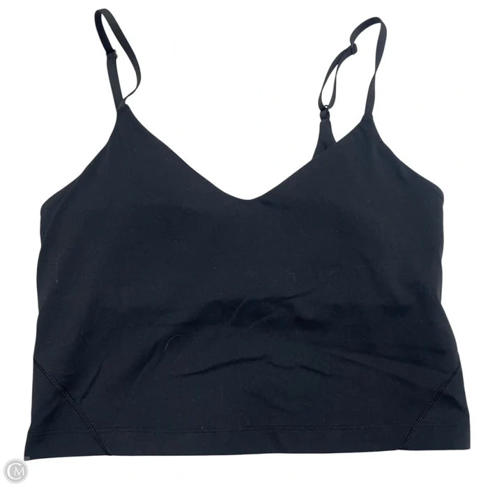 Athletic Bra By Lululemon In Black, Size: S