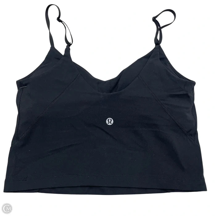 Athletic Bra By Lululemon In Black, Size: S