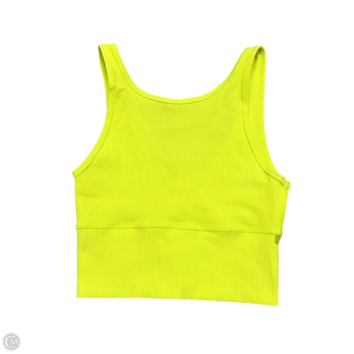 Athletic Bra By Lululemon In Yellow, Size: S