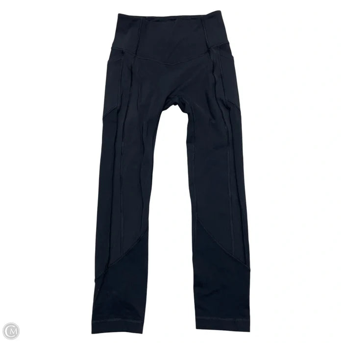 Athletic Capris By Lululemon In Black, Size: S