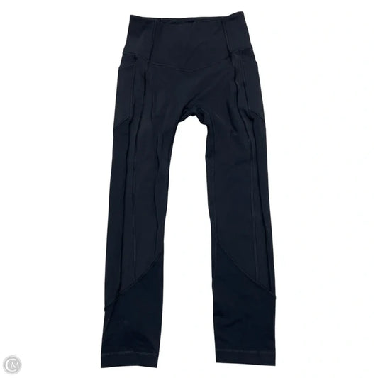 Athletic Capris By Lululemon In Black, Size: S
