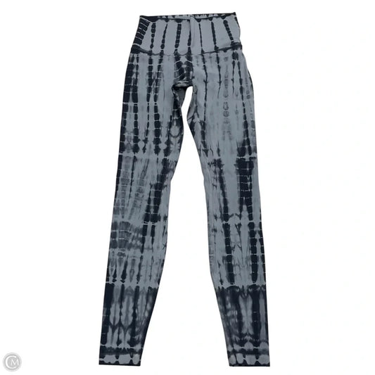 Athletic Capris By Lululemon In Tie Dye Print, Size: S